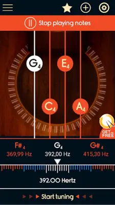 Master Ukulele Tuner android App screenshot 4